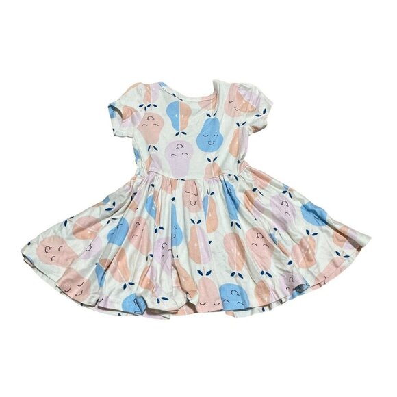Dot Dot Smile Baby Girl’s Size 12/24M Smiling Pears Cap Sleeve Twirl Dress NWT - Picture 4 of 6